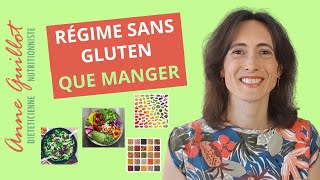 Régime sans gluten  que manger [upl. by Nosmirc]