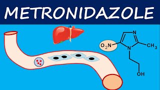 Metronidazole  How it acts  Mechanism side effects and uses [upl. by Navets613]