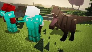 Surviving Dinosaurs in Minecraft [upl. by Anyg]