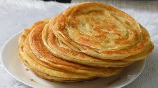 Karachi Famous Lachha Paratha Recipe by Lively Cooking [upl. by Yelyah217]