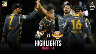 Match 14 Highlights Harare Hurricanes vs Cape Town Samp Army  Zim Afro T10 [upl. by Trembly]