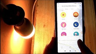 Yeelight Smart Led Bulb Paired With Yeelight App  Xiaomi Mi Yeelight Led Smart Light Bulb Setup [upl. by Cigam]