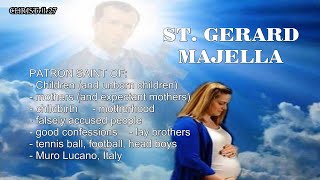 Prayers to St Gerard Majella  Patron of Mothersmotherhood children childbirth  FeastOct16 [upl. by Nyrat393]