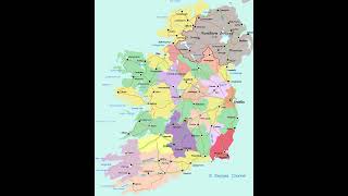 map of Ireland [upl. by Rotciv]