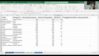Jak przygotować budżet domowy w Excelu [upl. by Shewmaker]