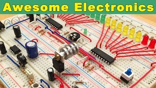 10 Cool Electronic Projects on Breadboard [upl. by Thackeray]