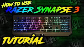 Razer Synapse 3 Tutorial  Studio  Razer Keyboard Lighting [upl. by Rew]