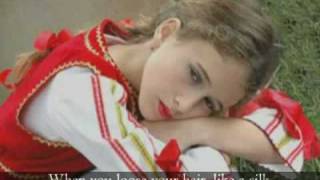 Makedonsko Devojche  MACEDONIAN FOLK SONG translated to English [upl. by Gazzo498]