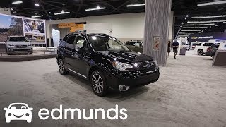 2018 Subaru Forester  Features Rundown  Edmunds [upl. by Arakaj]