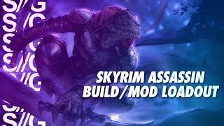 Skyrim Argonian Assassin Build and Mod List PS4 [upl. by Artaed]