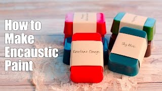 How to Make Encaustic Paint [upl. by Vidovik]