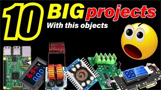 10 BIG INVENTIONS with electronics module LOW COST [upl. by Litta27]