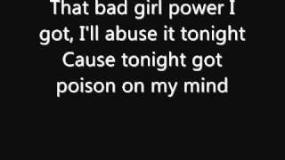 Nicole Scherzinger  Poison  Lyrics [upl. by Sualkcin]