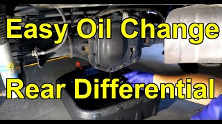 HOW TO Change Rear Differential Fluid  20152022 Colorado  Canyon Easy Drain amp Fill [upl. by Orian]