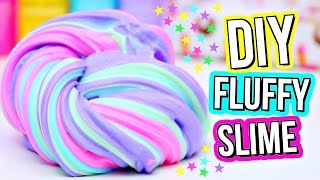 DIY FLUFFY SLIME How To Make The BEST Slime [upl. by Leirum]