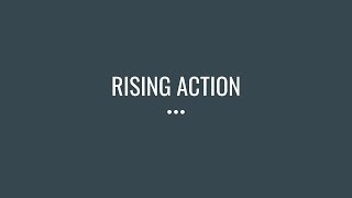 What is RISING ACTION in a story [upl. by Mcnelly75]