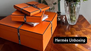 Hermès Unboxing Haul [upl. by Renaldo152]