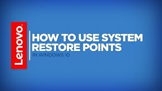 How To  Use System Restore Points in Windows 10 [upl. by Gebelein512]