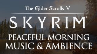 The Elder Scrolls Skyrim Music amp Ambience 🎧  Sleep Relaxation and Focus [upl. by Ewald]