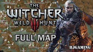 Witcher 3 full map unlocked with All sign points [upl. by Luelle]