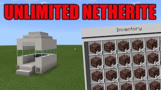 How to make unlimited Netherite farm in Minecraft [upl. by Gemoets838]