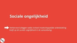 Mens en Werk sociale ongelijkheid [upl. by Elleinet]