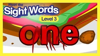 Meet the Sight Words Level 3  quotonequot [upl. by Vanny]