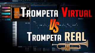 TUTORIAL Trompeta Virtual VS Trompeta Real Cumbia Salsa Merengue [upl. by Leanne972]