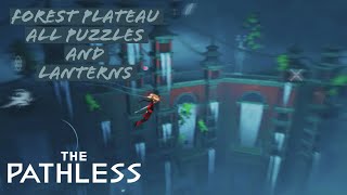 THE PATHLESS  Forest Plateau  100 explorer All Puzzles amp Lanterns  iPad Gameplay [upl. by Kenay]