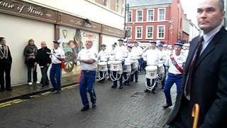 County Flute Band Londonderry 2011 [upl. by Nagek124]