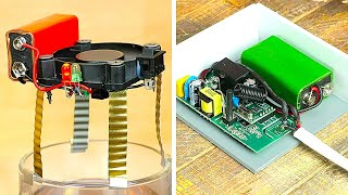 17 DIY ELECTRONIC inventions YOU can create for home [upl. by Fi]