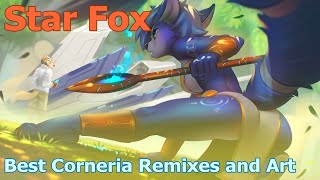 Star Fox  Best Corneria Remixes and Art [upl. by Kirkpatrick]