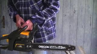 Difficult to Start Chainsaw Repair McCulloch CS340 [upl. by Einnahpets]