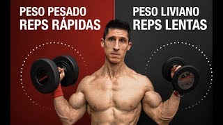 Cómo HACER REPETICIONES Para Aumentar MASA MUSCULAR [upl. by Ycnahc383]