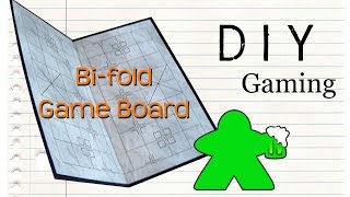 DIY Gaming  How to Make a Bifold Gameboard [upl. by Nnylidnarb753]