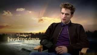 Robert Pattinson  quotA lot of things in the Twilight world dont make sensequot [upl. by Broek]