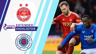 Aberdeen vs Rangers  Extended Highlights  SPFL  CBS Sports Golazo  Europe [upl. by Emery]