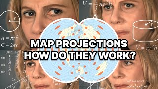 Map Projections Explained  A Beginners Guide [upl. by Nylegna]