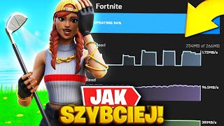 Jak SZYBCIEJ POBIERAĆ AKTUALIZACJE w Fortnite [upl. by Shulem]