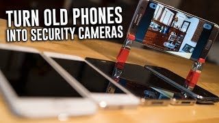 How To Turn Your Phones Into WiFi Security Cameras [upl. by Polard]