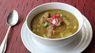 Chili Verde Recipe  Easy Pork amp Tomatillo Stew  How to Make Green Chili [upl. by Latoye]