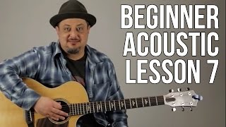 Beginner Lesson 7 F Major Chord [upl. by Acnoib]