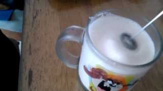 Aerolatte Review Frothing Cold Milk In Under 1 Minute [upl. by Niliram]