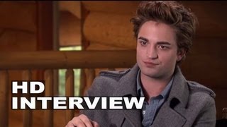 Twilight Robert Pattinson quotEdward Cullenquot On Set Interview  ScreenSlam [upl. by Alistair]