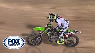 Ryan Villopoto Wins Finale  Las Vegas Supercross 2014 [upl. by Dredi]