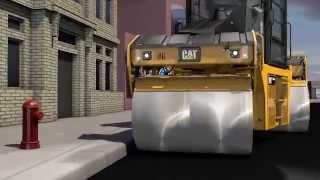 Cat® BSeries Tandem Vibratory Rollers [upl. by Car]